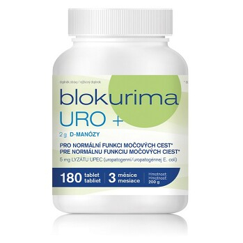 BLOKURIMA URO + 180 tablet (Močové cesty)