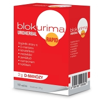 BLOKURIMA Uroherbal rapid 2 g D-manózy 10 sáčků