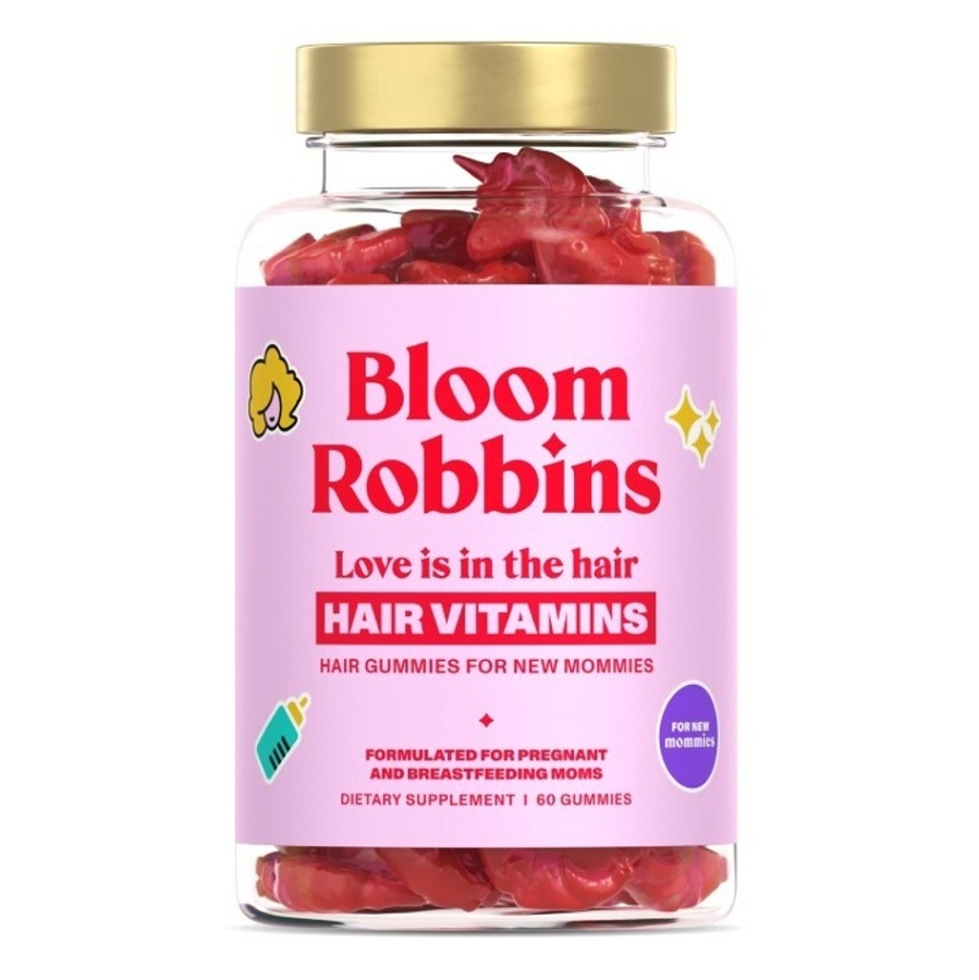 Levně BLOOM ROBBINS Love is in the hair pro maminky gummies 60 kusů
