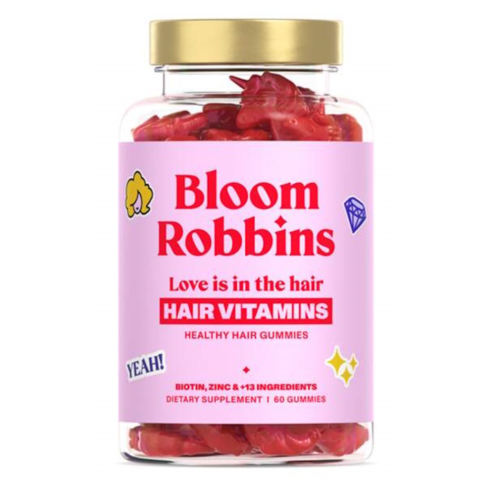 Levně BLOOM ROBBINS Love is in the hair gummies 60 kusů