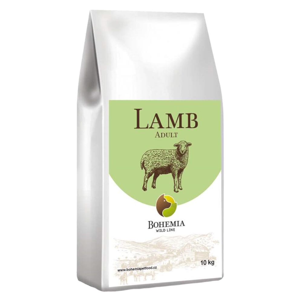 E-shop BOHEMIA Wild Adult Lamb granule pro psy 10 kg