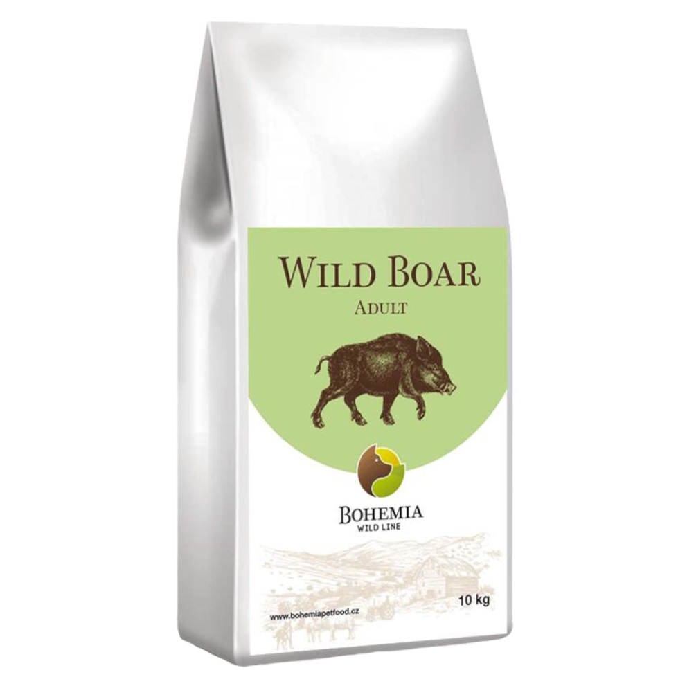 Levně BOHEMIA Wild Adult Wild Boar granule pro psy 10 kg