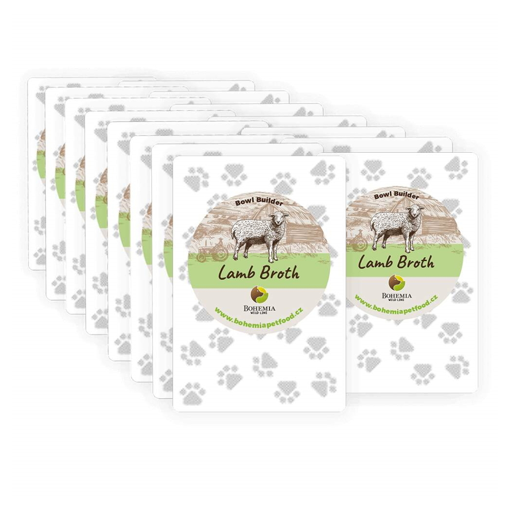 BOHEMIA Lamb Broth jehněčí vývar pro psy BOX 15x100 ml