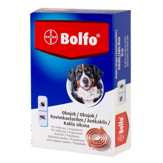 E-shop BOLFO medikovaný obojek pro velké psy 70 cm 4.442 g 1 kus