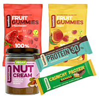 BOMBUS Tyčinky a ořechové krémy