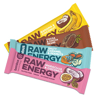 BOMBUS Raw energetické tyčinky