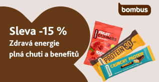 BOMBUS Arašídové krémy a gummies - se slevou 15%