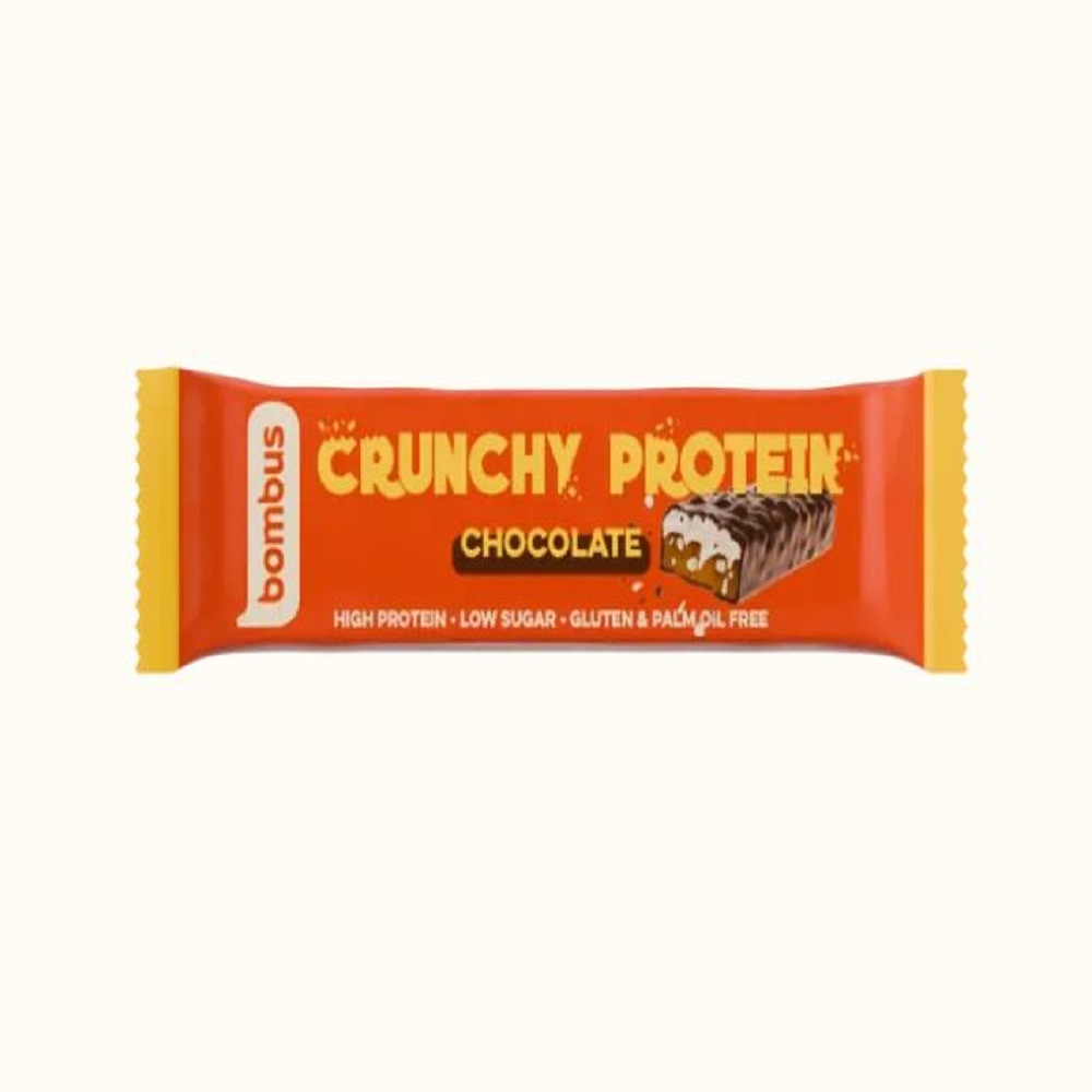 Levně BOMBUS Crunchy protein chocolate 50 g
