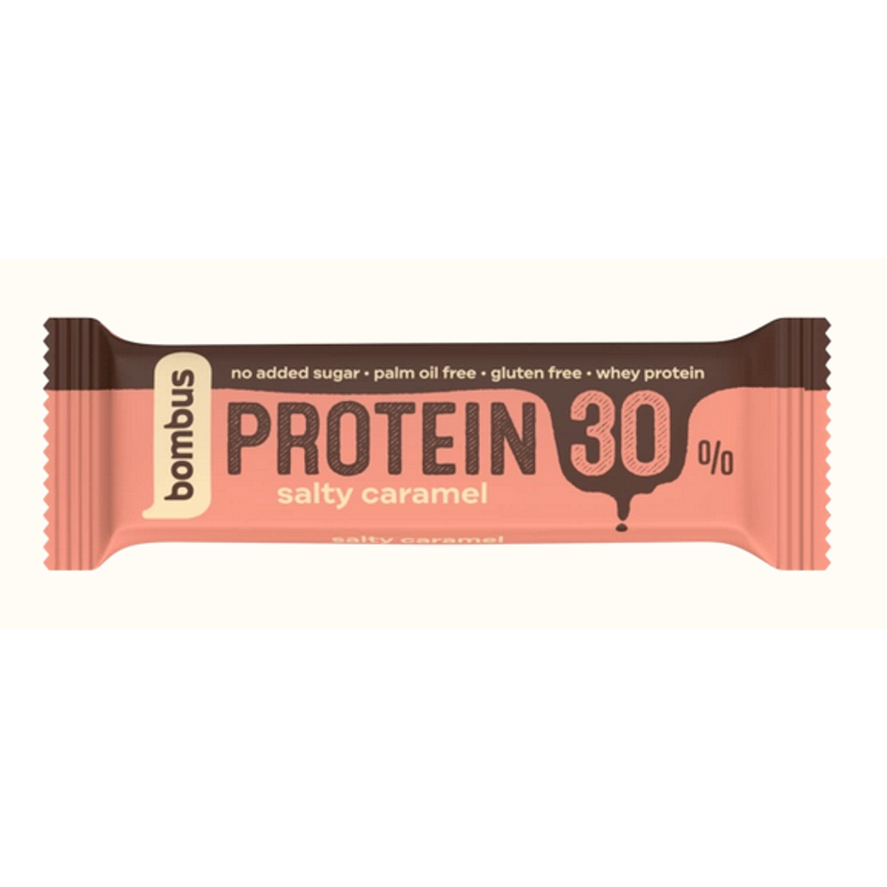 E-shop BOMBUS Protein 30% slaný karamel 50 g