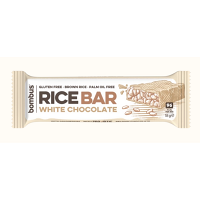 BOMBUS Rice bar bílá čokoláda 18 g