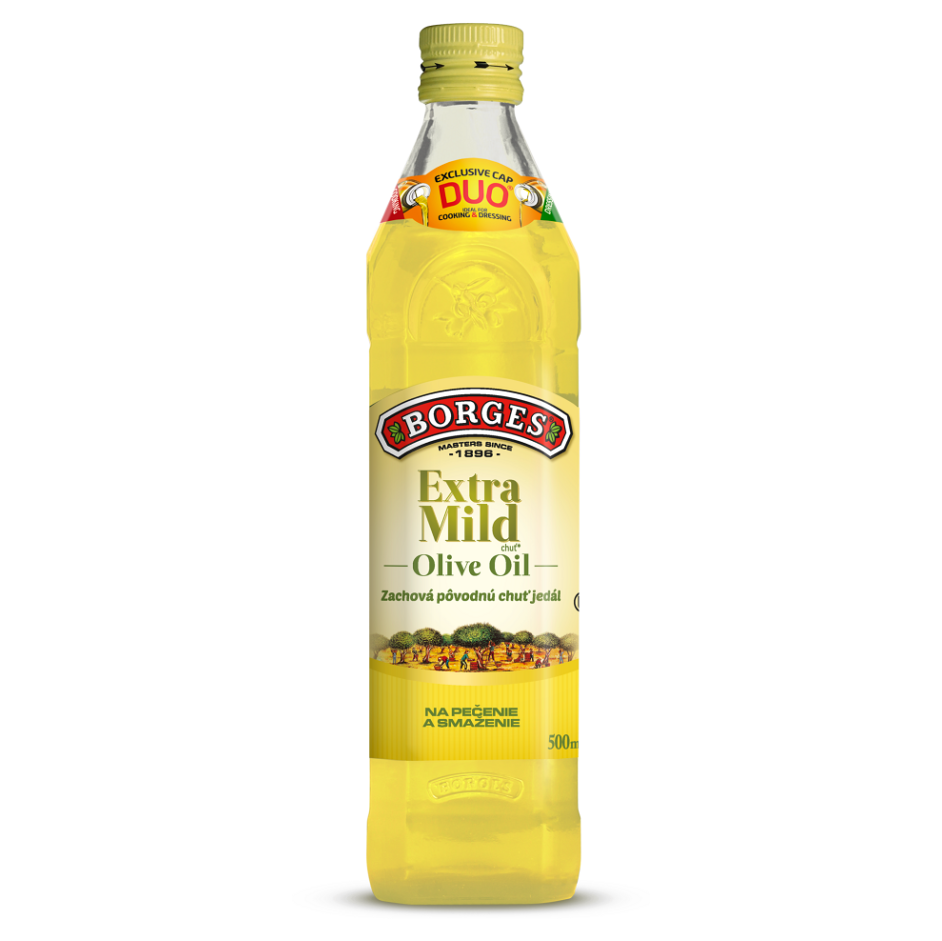 Levně BORGES Extra Mild olivový olej 500 ml