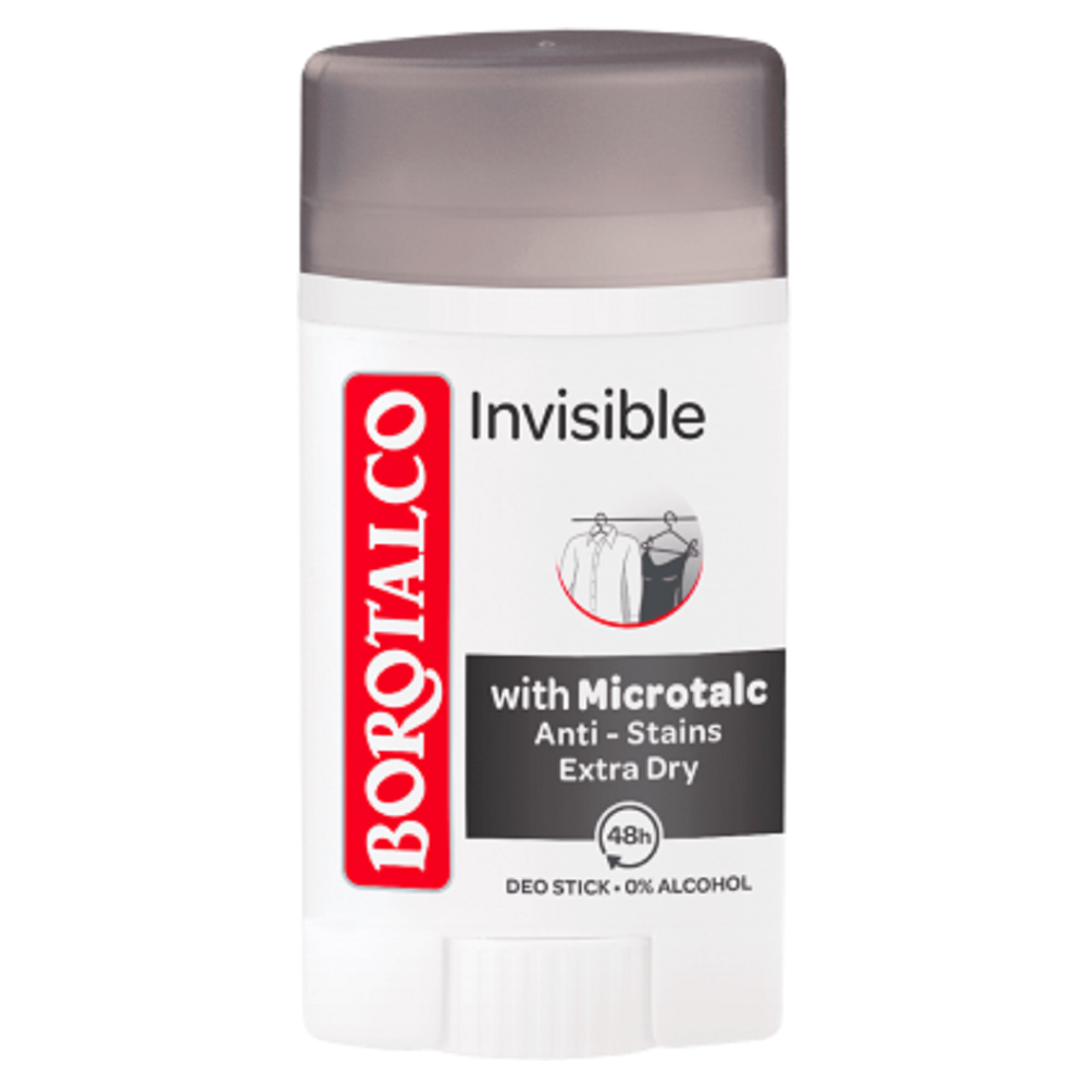 BOROTALCO Tuhý deodorant Invisible 40 ml