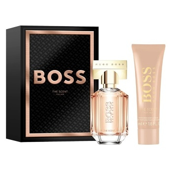 Boss The Scent For Her - EDP 30 ml + tělové mléko 50 ml Dárkové balení (Kosmetické balíčky) - Sada