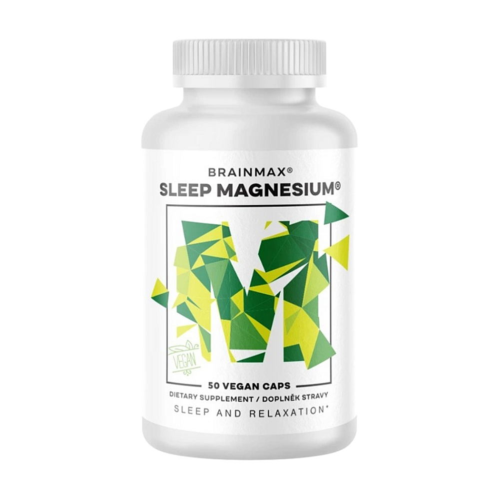 BRAINMAX  Sleep Magnesium® 250 mg 50 rostlinných kapslí