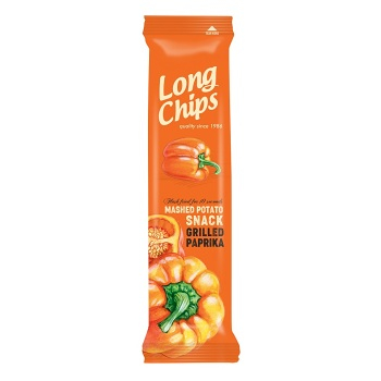 LONG CHIPS Bramborový snack grilovaná paprika 75 g