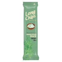 LONG CHIPS Bramborový snack kopr 75 g