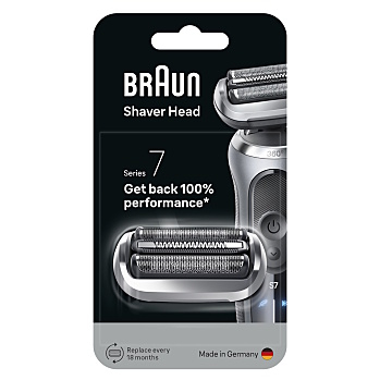 BRAUN Series 7 silver 74s náhradni hlavice pro strojek (Žiletky a náhradní břity) - Elektrické