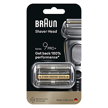 BRAUN  Series 9 pro+ silver nahradni hlavice pro strojek (Žiletky a náhradní břity) - Elektrické