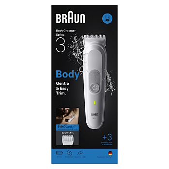 BRAUN Series 3 BG3530 sada pro úpravu těla (Elektrické holicí strojky) - Bezdrátový, Elektrické, Dobíjecí
