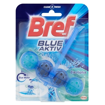 BREF Blue Aktiv Eucalyptus tuhý WC blok 50 g (WC bloky)