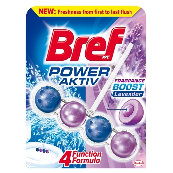 BREF Power Aktiv Lavender tuhý WC blok 50 g