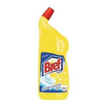BREF Power Aktiv Wc tekutý čistič Lemon 750 ml