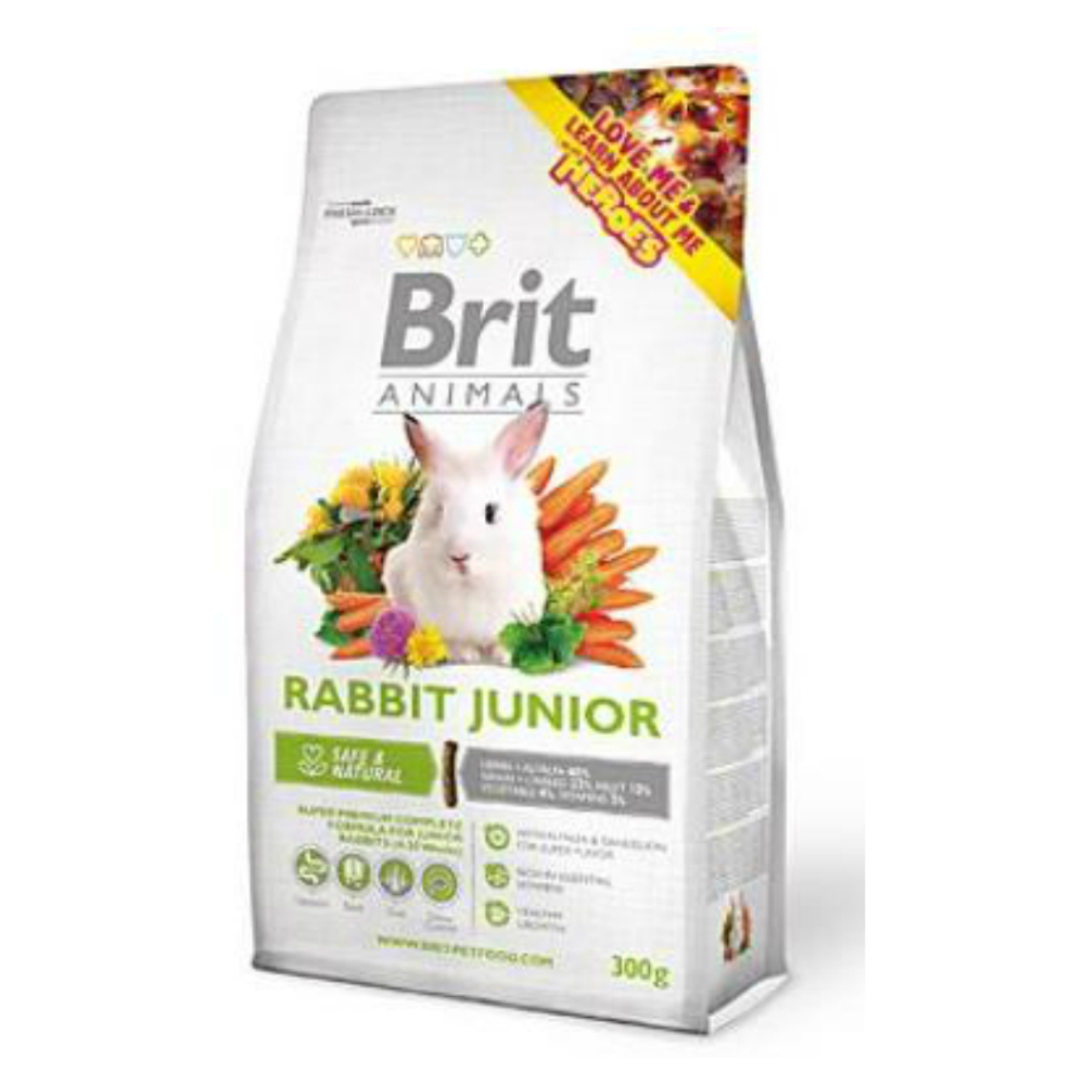 E-shop BRIT Animals Rabbit Junior Complete 300 g