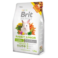 BRIT Animals rabbit junior complete krmivo pro králíky 1,5 kg