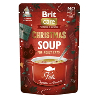BRIT Care Christmas Fish Soup vánoční polévka pro kočky 75 g