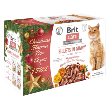 BRIT Care Cat Christmas multipack kapsičky pro kočky 12+1 zdarma (Kapsičky pro kočky)
