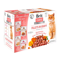 BRIT Care Fillets in Gravy Flavour kapsičky pro kočky 12 x 85 g