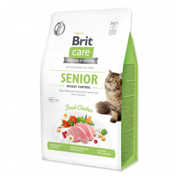BRIT Care Cat Senior Weight Control granule pro kočky nad 7 let  1 ks, Hmotnost balení: 7 kg