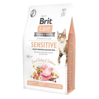 BRIT Care Cat Sensitive Heal.Digest&Delicate Taste granule pro citlivé kočky 1 ks, Hmotnost balení: 7 kg