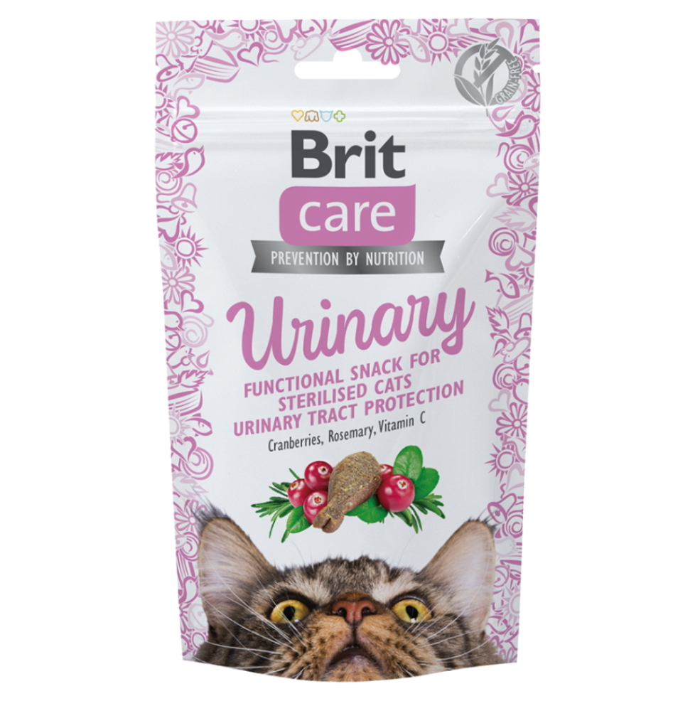 Levně BRIT Care Snack Urinary pro kastrované kočky 50 g