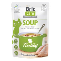 BRIT Care Cat Soup with Turkey vývar pro kočky 75 g