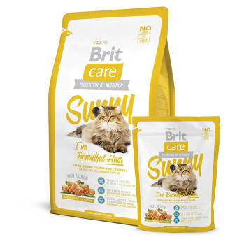 BRIT Care Cat Sunny I´ve Beautiful Hair 2 kg