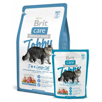 BRIT Care Cat Tobby I´m a Large Cat 400 g