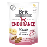 BRIT Care Functional Snack Endurance Lamb s jehněčím a banánem pro psy 150 g