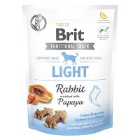 BRIT Care Functional Snack Light Rabbit s králíkem a papájou pro psy 150 g