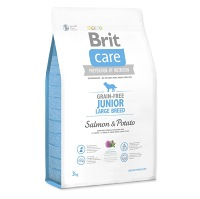 BRIT Care Grain-free Junior Large Breed Salmon & Potato granule pro psy 3 kg