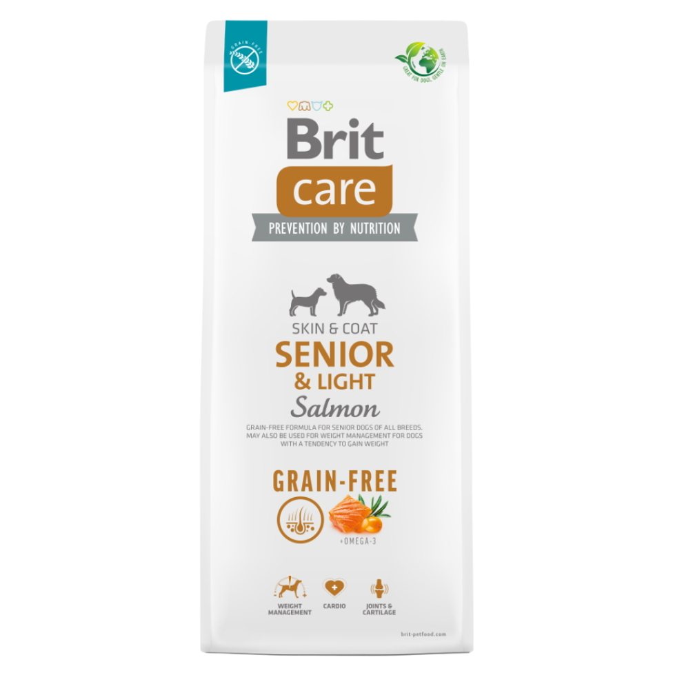 E-shop BRIT Care Grain-free Senior & Light granule pro psy 1 ks, Hmotnost balení: 12 kg
