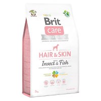 BRIT Care Hair & Skin Insect & Fish granule pro psy 3 kg