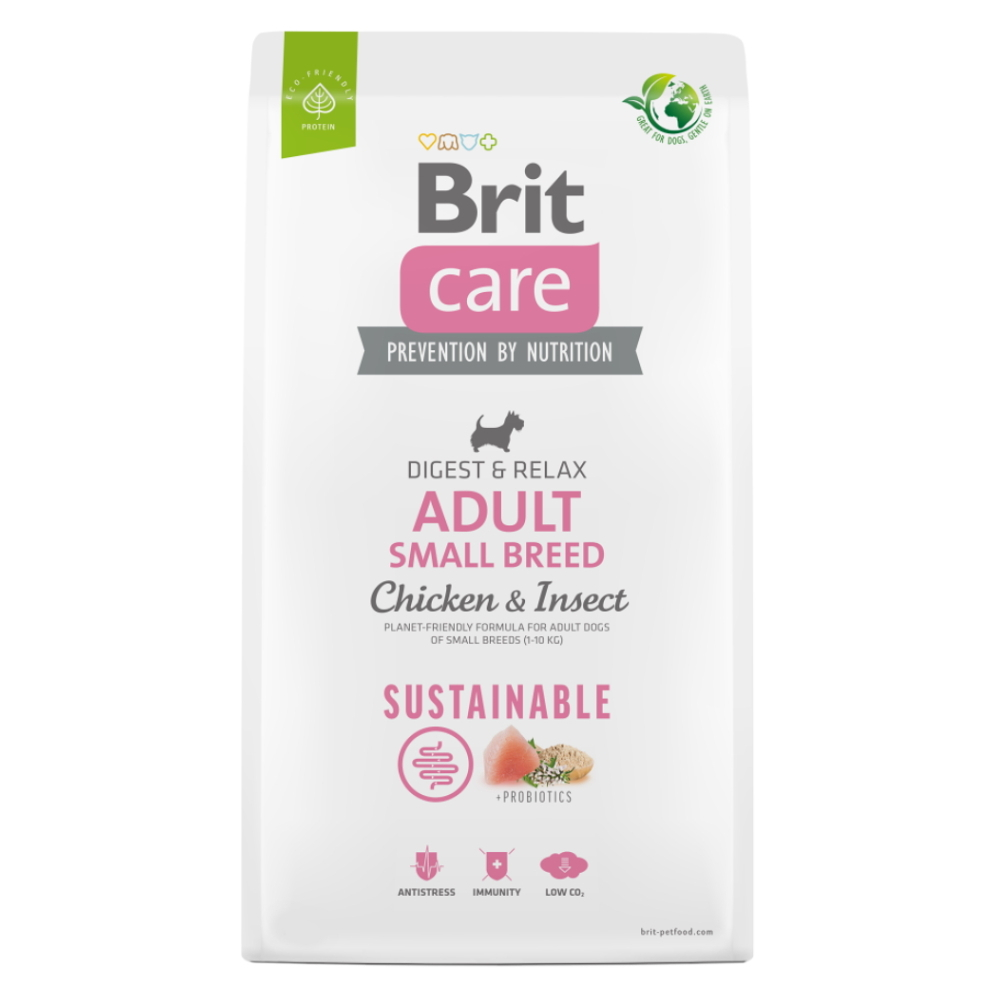 E-shop BRIT Care Sustainable Adult Small Breed granule pro psy 1 ks, Hmotnost balení: 3 kg