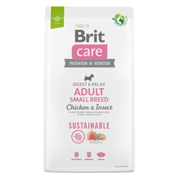 BRIT Care Sustainable Adult Small Breed granule pro psy 3 kg