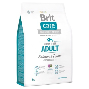 BRIT Care Grain-free Adult Salmon & Potato granule pro psy 3 kg