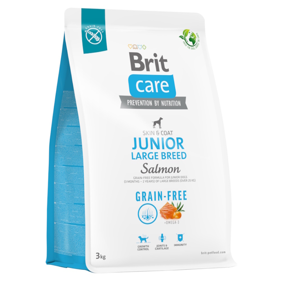 E-shop BRIT Care Grain-free Junior Large Breed granule pro psy 1 ks, Hmotnost balení: 3 kg