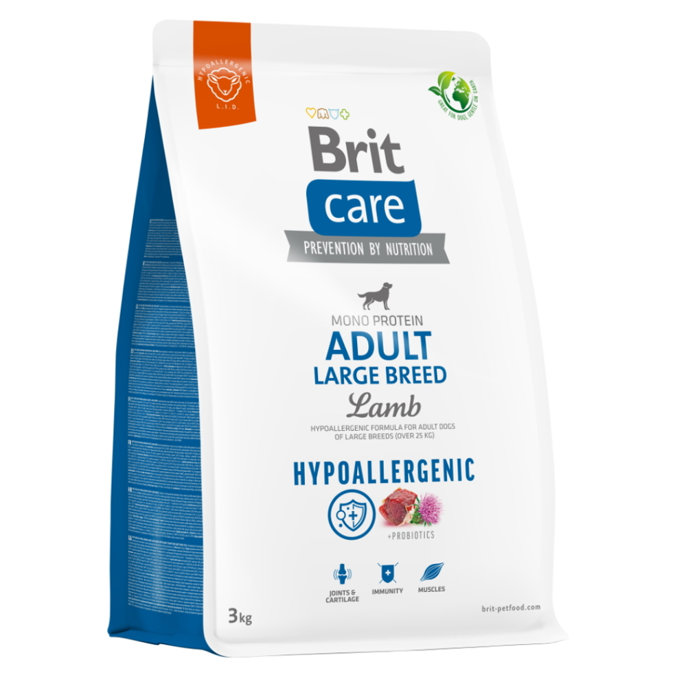 E-shop BRIT Care Hypoallergenic Adult Large Breed granule pro psy 1 ks, Hmotnost balení: 12 kg