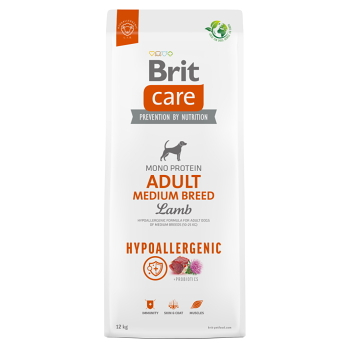 BRIT Care Hypoallergenic Adult Medium Breed granule pro psy 1 ks, Hmotnost balení: 12 kg