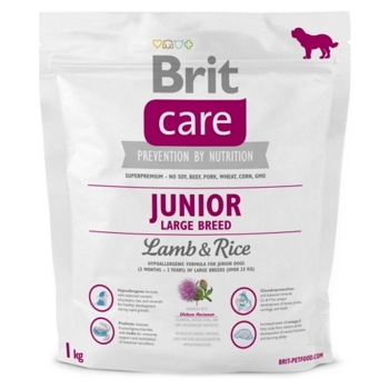 BRIT Care Junior Large Breed Lamb & Rice granule pro mladé psy 1 kg