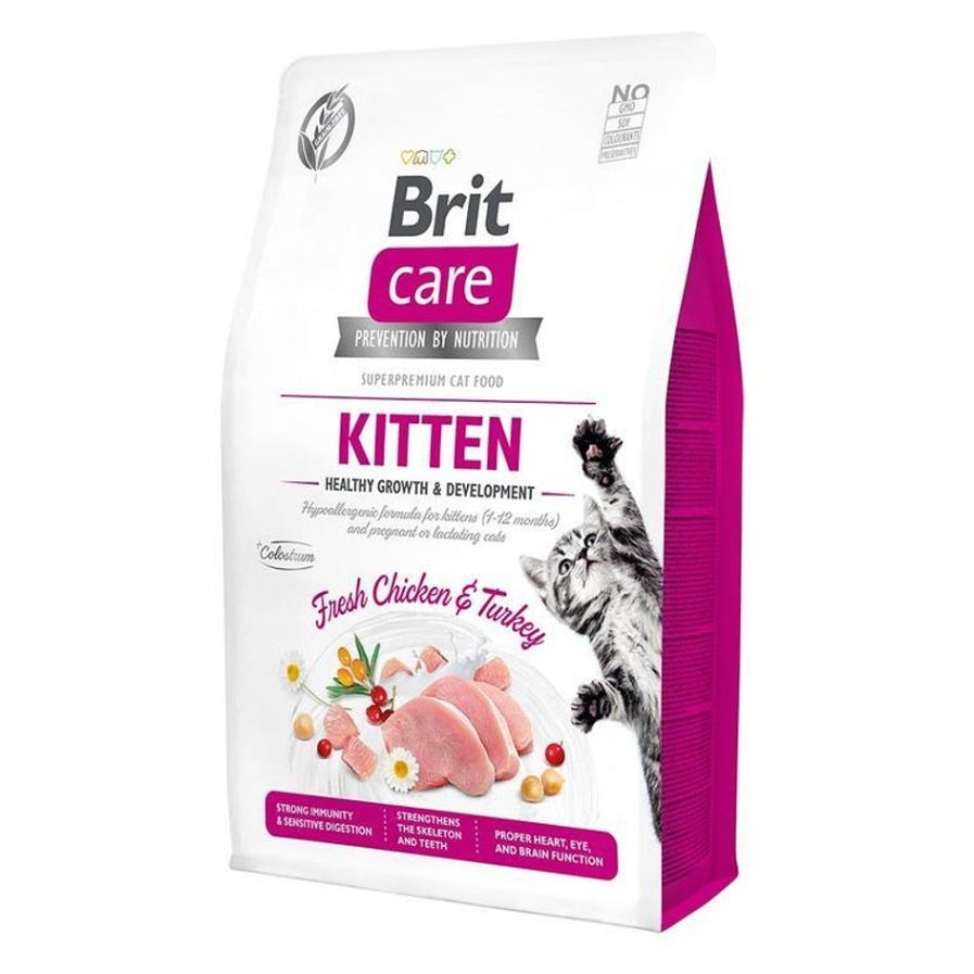 BRIT Care Kitten Healthy Growth&Development granule pro koťata a březí kočky 1 ks, Hmotnost balení: 2 kg